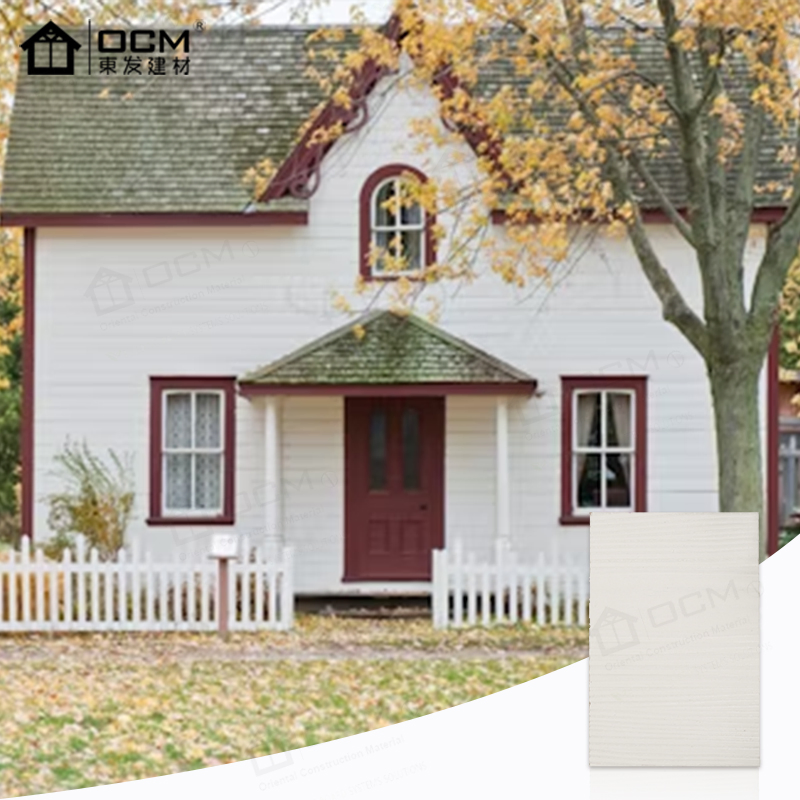 Wood-Grain Fiber Cement Board Exterior Wall Cladding ASTM C1186 E84 Fireproof Certified