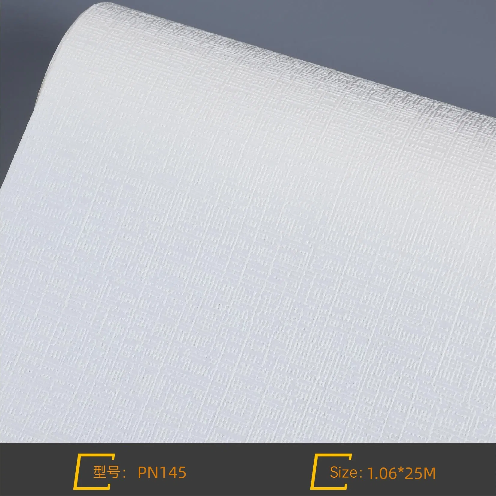 3D Fibre Texture Rose Pattern Embossed Wallpaper for Painting