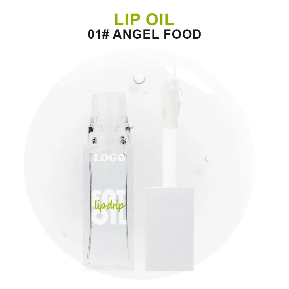 Low MOQ Lip Glossy Private Label Clear Moist Vegan Pink Plumped Anti-Chapped Lip Oil