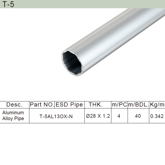 Pipe for Logistic Equipment Assembly Lean Pipe