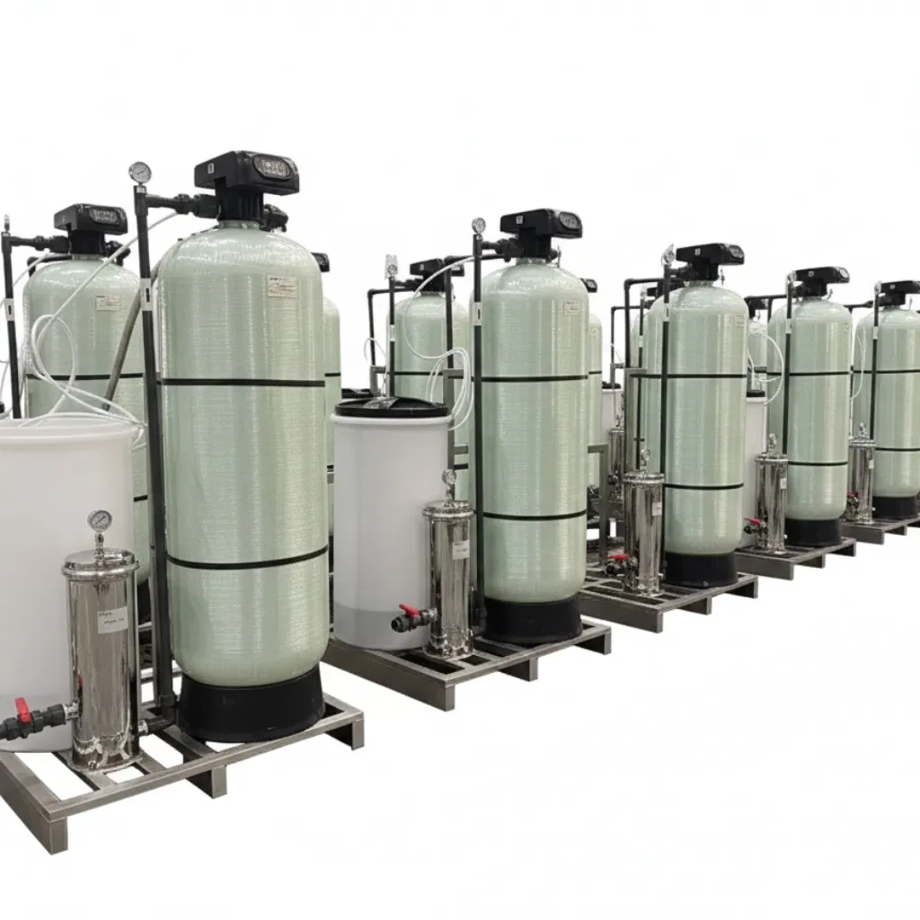 Auto Controlled Water Softener Filter Boiler Water Treatment Softening System