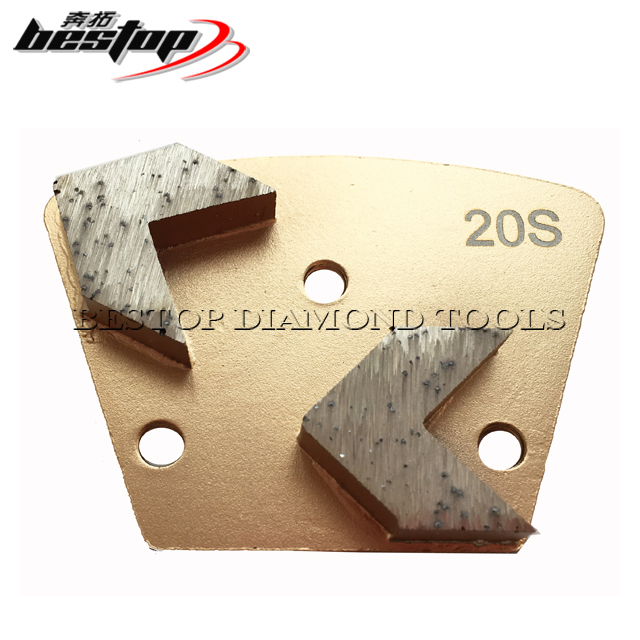 Алмазная трапециевидная шлифовальная чашка 3 стрелки