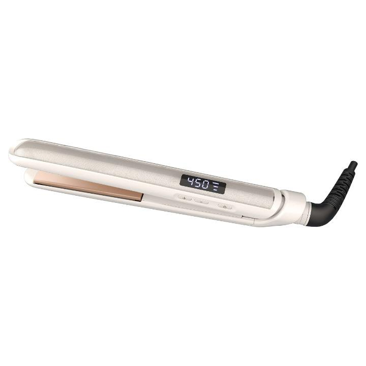 Hot Sale Beige Shine Therapy Argan Oil 1 Inch Electric Hair Straightener