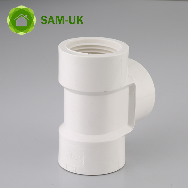 PVC Male Female Thread Tee