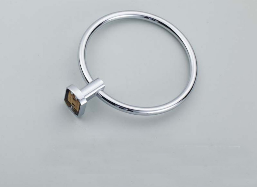 Настенное латунное кольцо для полотенца