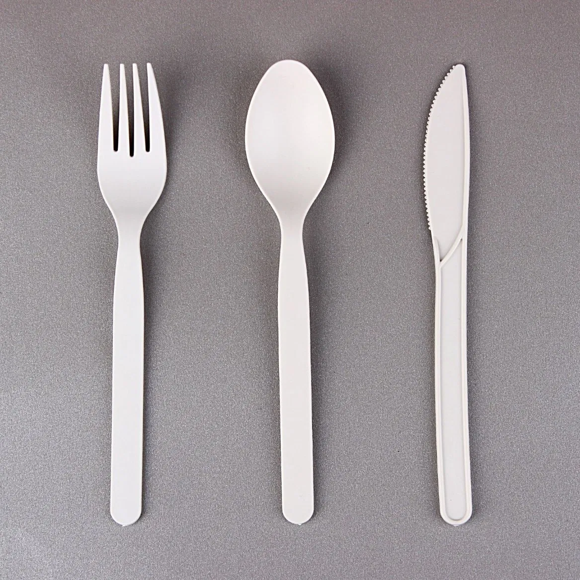 Custom Logo 170mm Corn Starch Plant Knife Disposable Cutlery Tableware