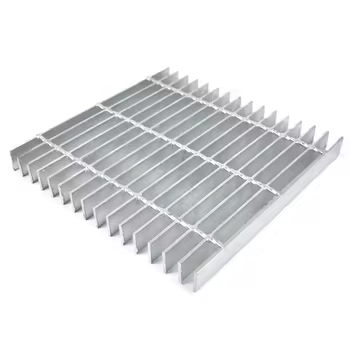 Platform Construction with Durable Galvanized Steel Grate
