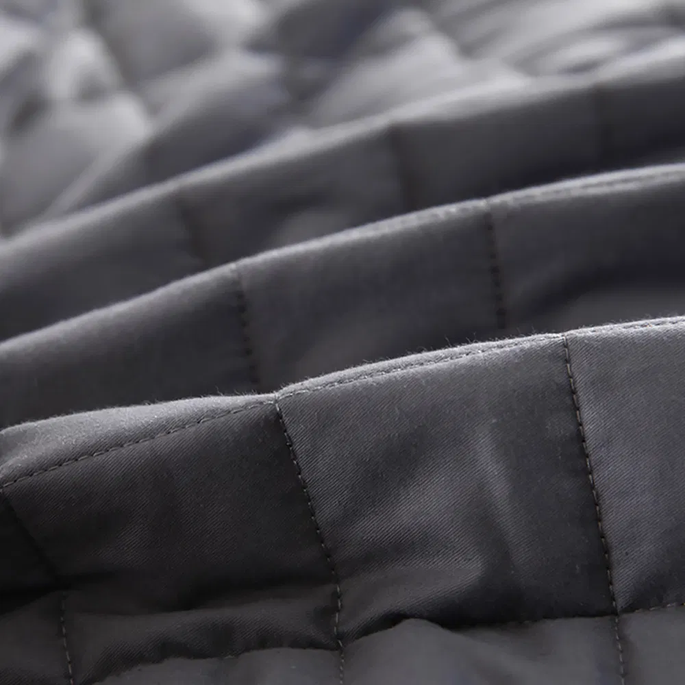 Утяжеленное одеяло из микрофибры с наполнителем из стеклянных бусин