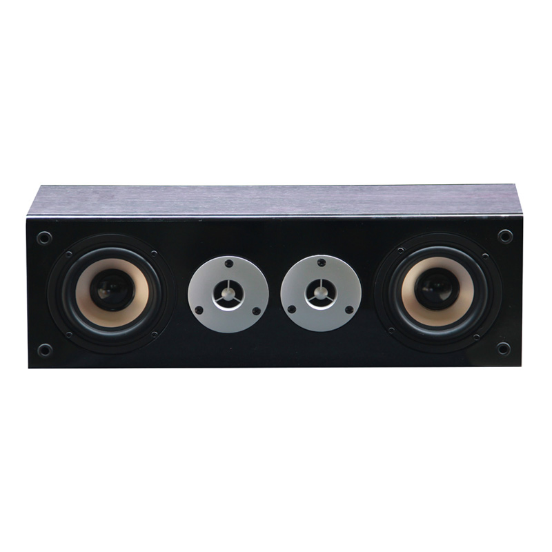 Passive Bookshelf Speakers 2 Way Home Stereo Home Theater Surround Center Speaker