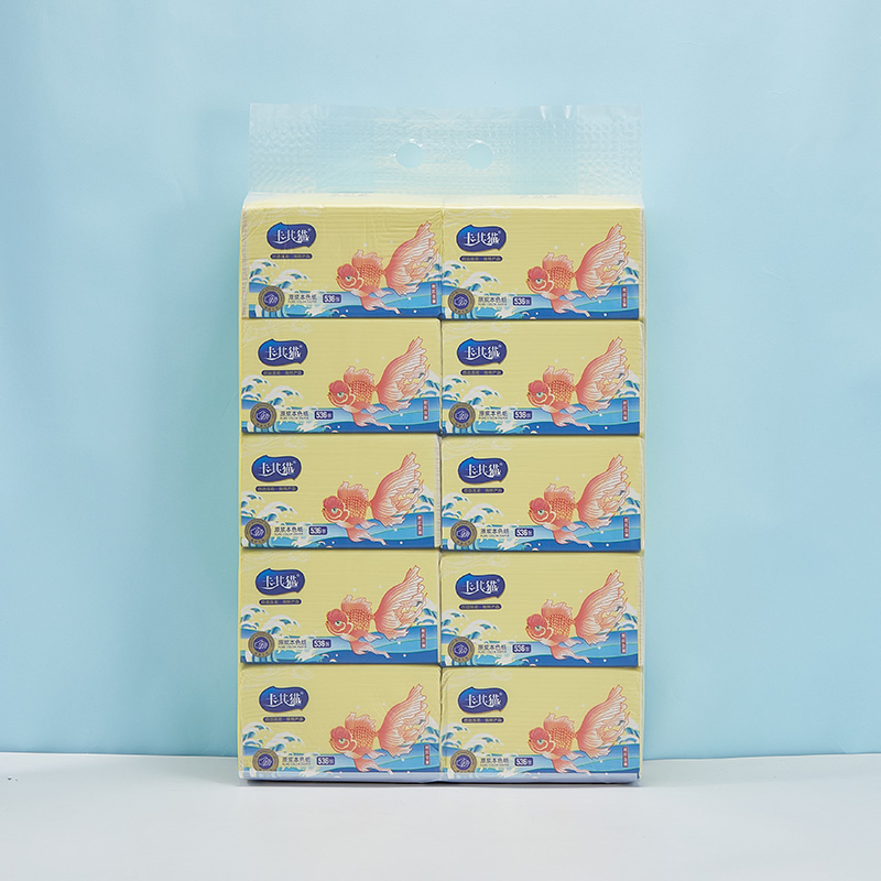 Embossed Bag 2-3 Ply 70-200 Sheets Facial Tissue