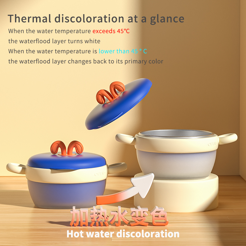 Comfortable Non-Slip Baby Bowl for Warm Water Feeding
