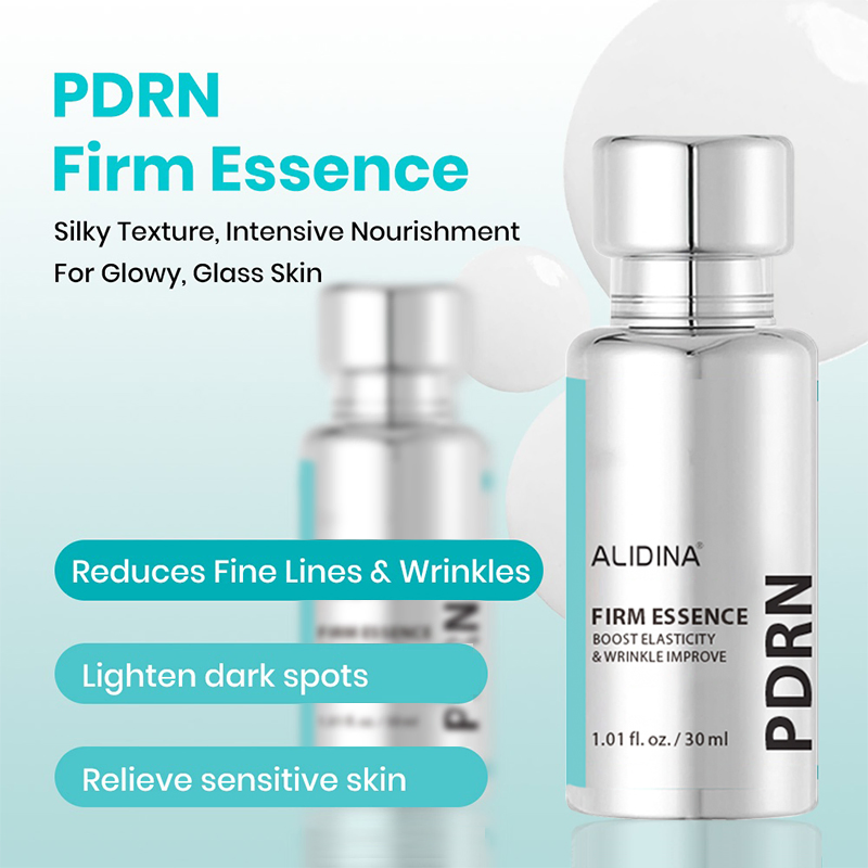 Private Logo Pdrn Firm Essence Wild Ginseng Extract Intensive Glow Serum for Skin Restoration & Plumping Vegan Pdrn Essence