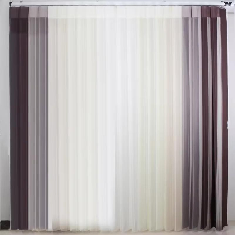Premium Allusion Blinds Dream Curtains Motorized Sheer Vertical Blinds
