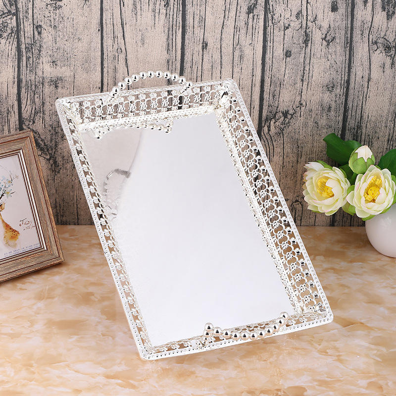 New Wholesale Wedding Home Decoration Metal Fruit Plate
