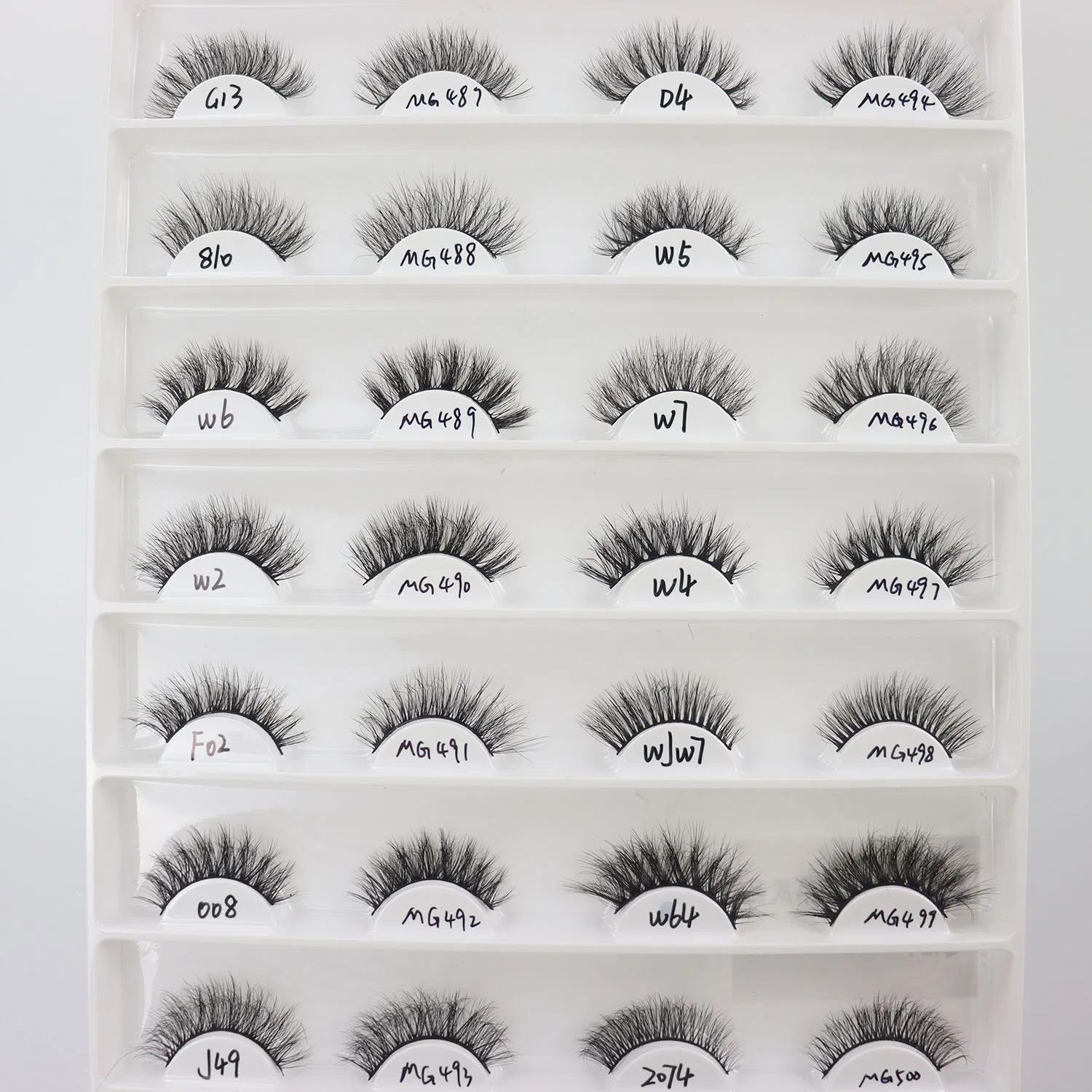 Daily Use Hot Selling Lashes Easy Application Reusable False Eyelashes Wholesale 3D, 4D, 5D, Mega Volume Beauty Supplier Lashes