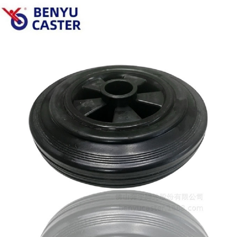 5"/6"/7"/8"/10" Mower Wheel Np in Black Color with Attractive Appearance