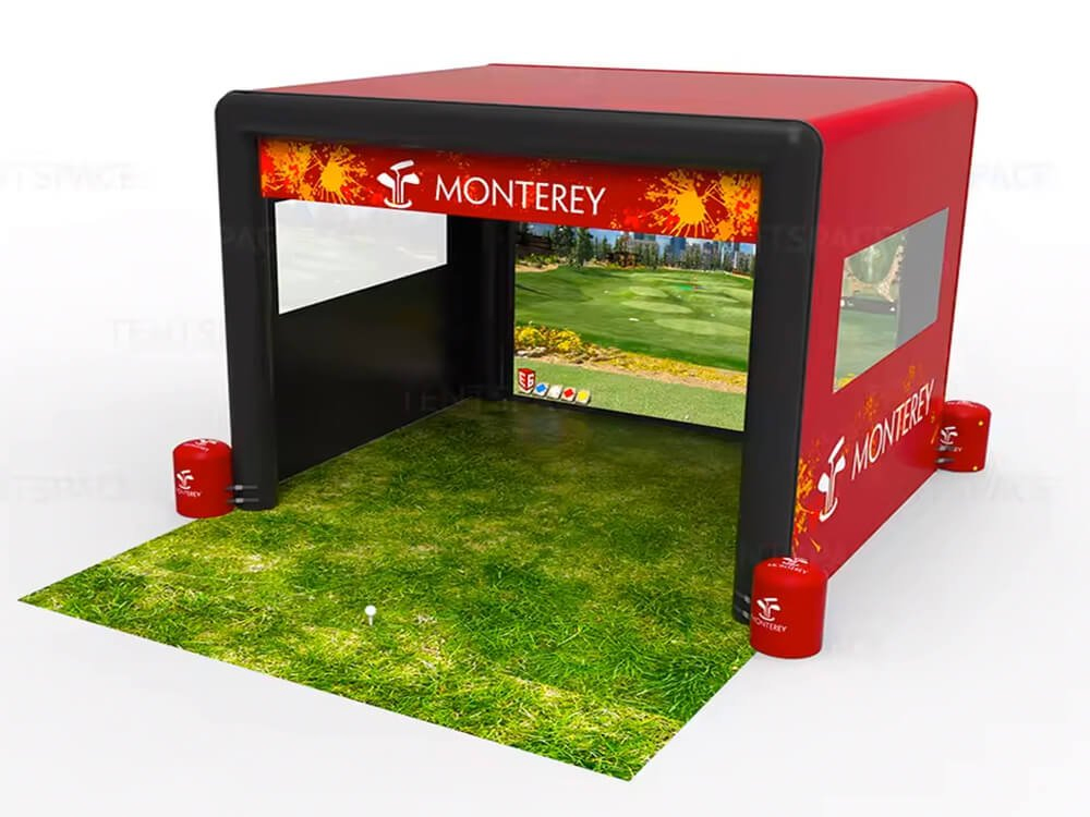 Factory Outlet Inflatable Golf Enclosure for Golf Practice Custom Size Available