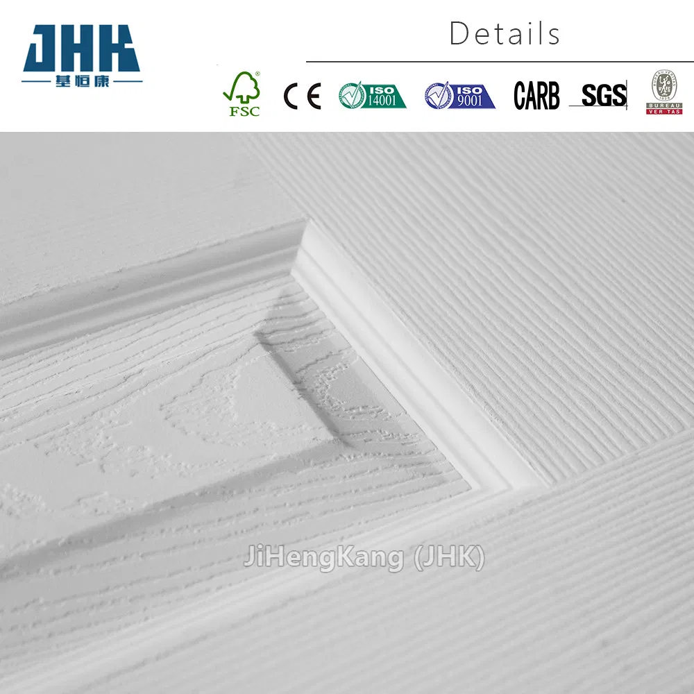 Jhk Honeycomb Paper MDF Panel White Primer Door