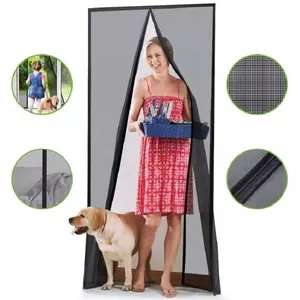 Magic Polyester Nettings Door Screen Curtain
