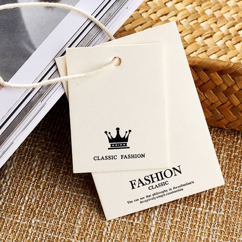 Бирки и этикетки экологичные для одежды обуви аксессуаров