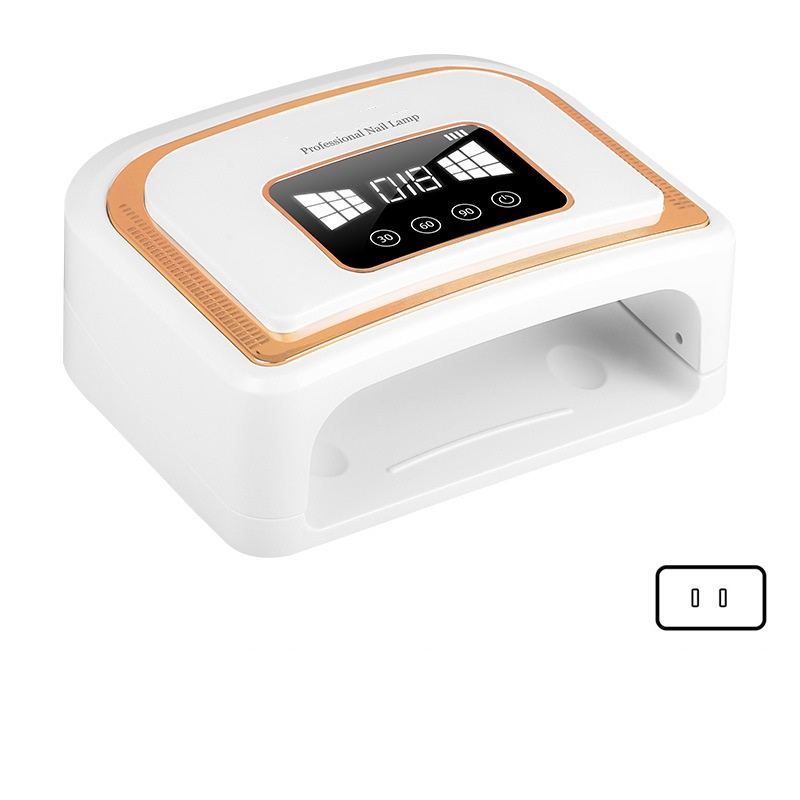 Amazon Hot Sale 120W UV LED Nail Lamp V10 Professional Cordless Rechargeable UV Light for Nails