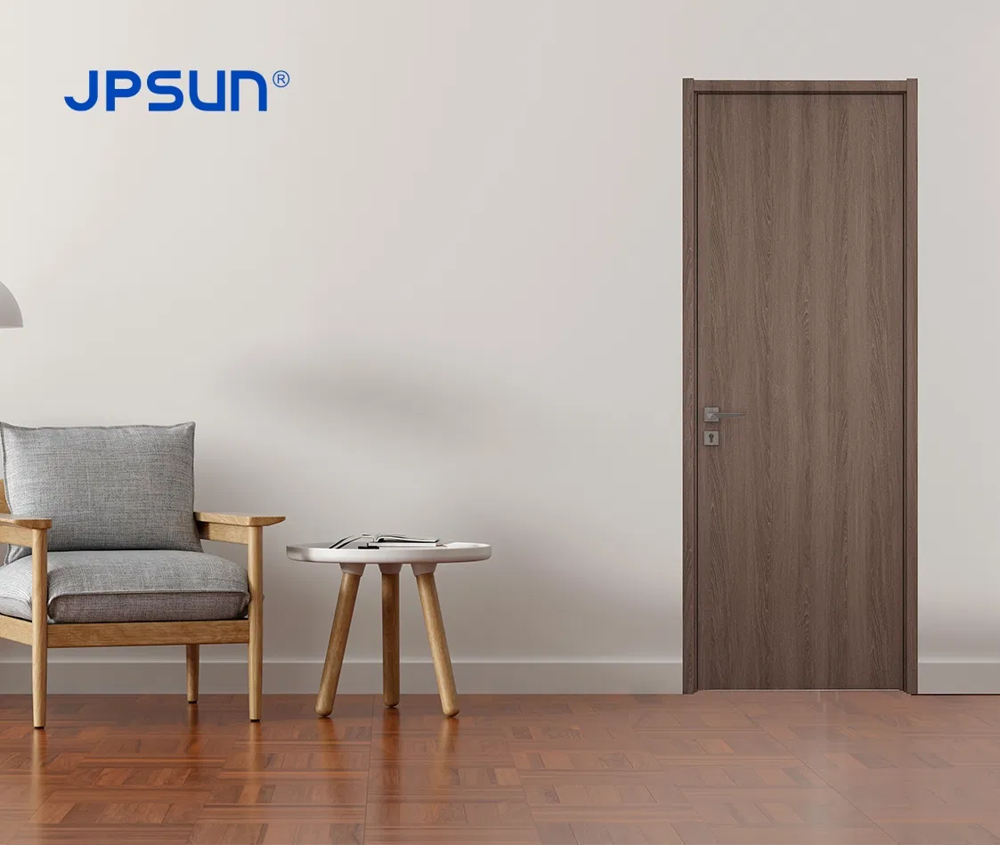 2025 Hot Sale Wooden Doors Factory Price Minimalist Style Timber Door Residential House