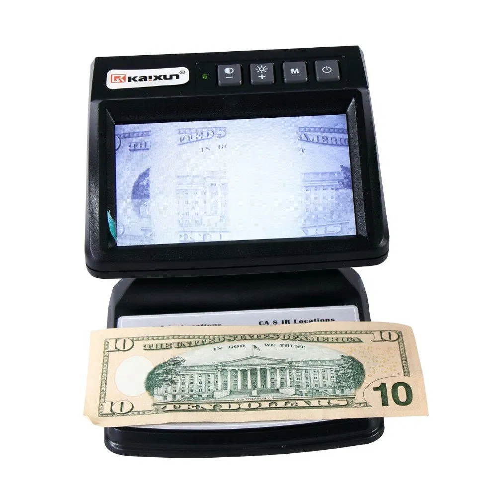LCD Display New IR Money Detector for Any Currency Kx-6132