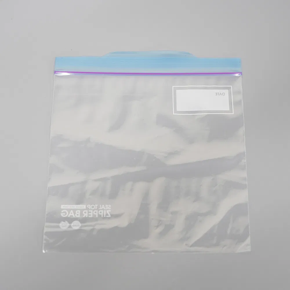 Wholesale Factory Produces Biodegradable and Compostable Environmentally Friendly Custom-Printed Plastic Freezer and Refrigerator Preservation Ziplock Bag