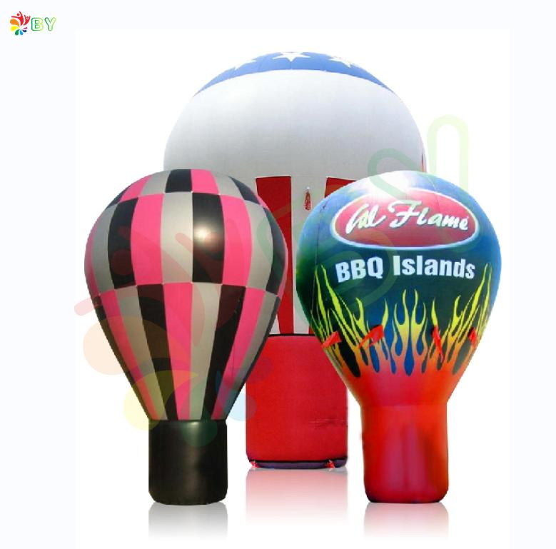 Boyan China Customized Hot Air Balloon Shape Advertising Outdoor Inflatable Rooftop Balloon Good Price