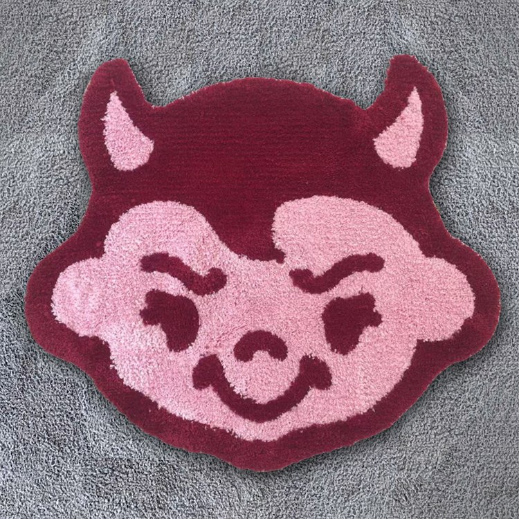 Personalized Dog Welcome Persian Art Rug Bath Mat Plaid Floor Mats Perpetual Anti Slip Pattern Rubber Door Mat for Bathroom Floor