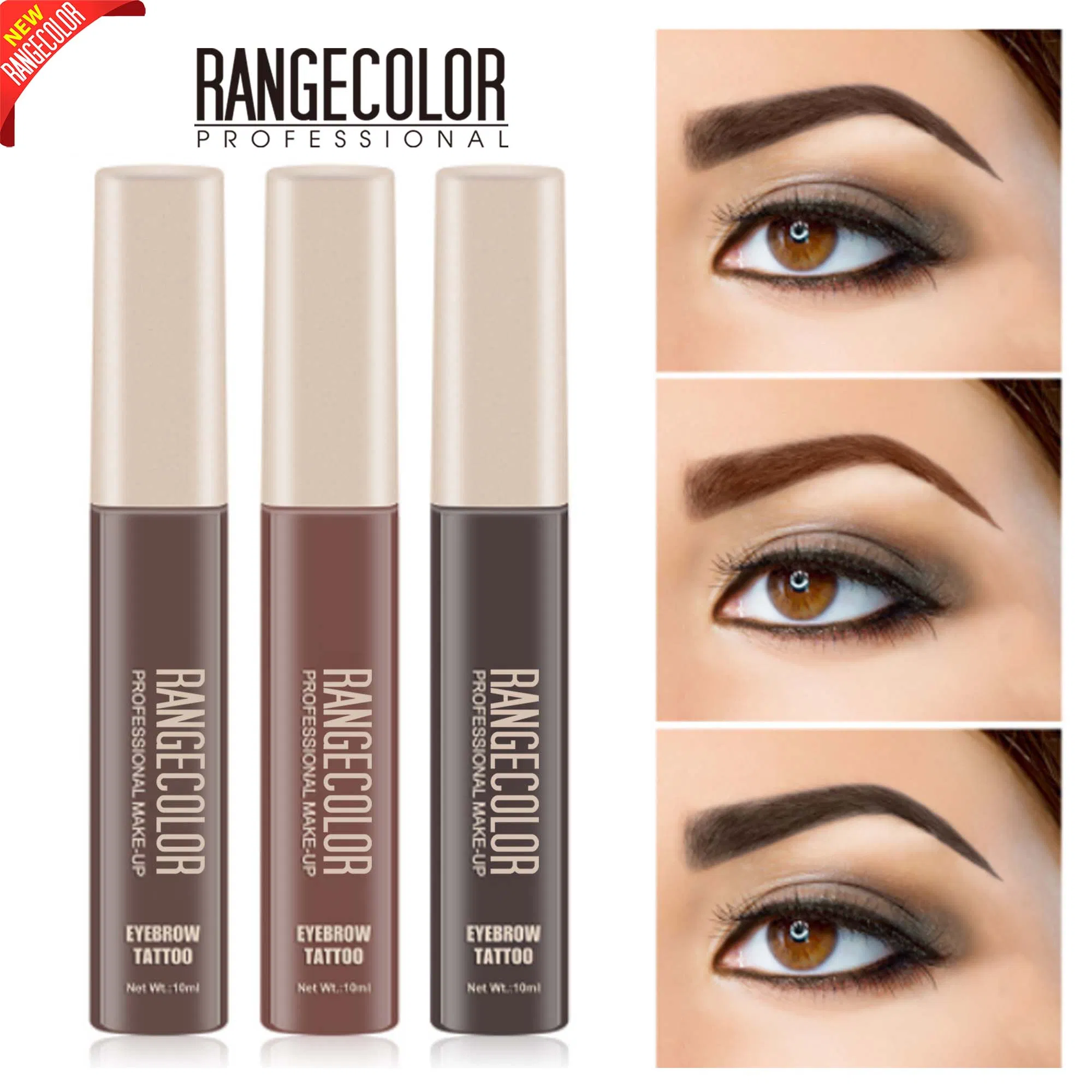 New Tattoo Eyebrow Gel Super Lasting for 72h Waterproof Natural Sobrancelhas Eyebrow Peel off Tint