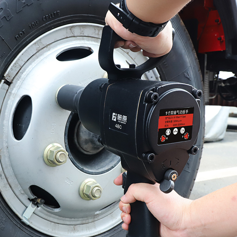 Industrial Grade Large Torque Medium-Sized Heavy-Duty Pneumatic Wrench