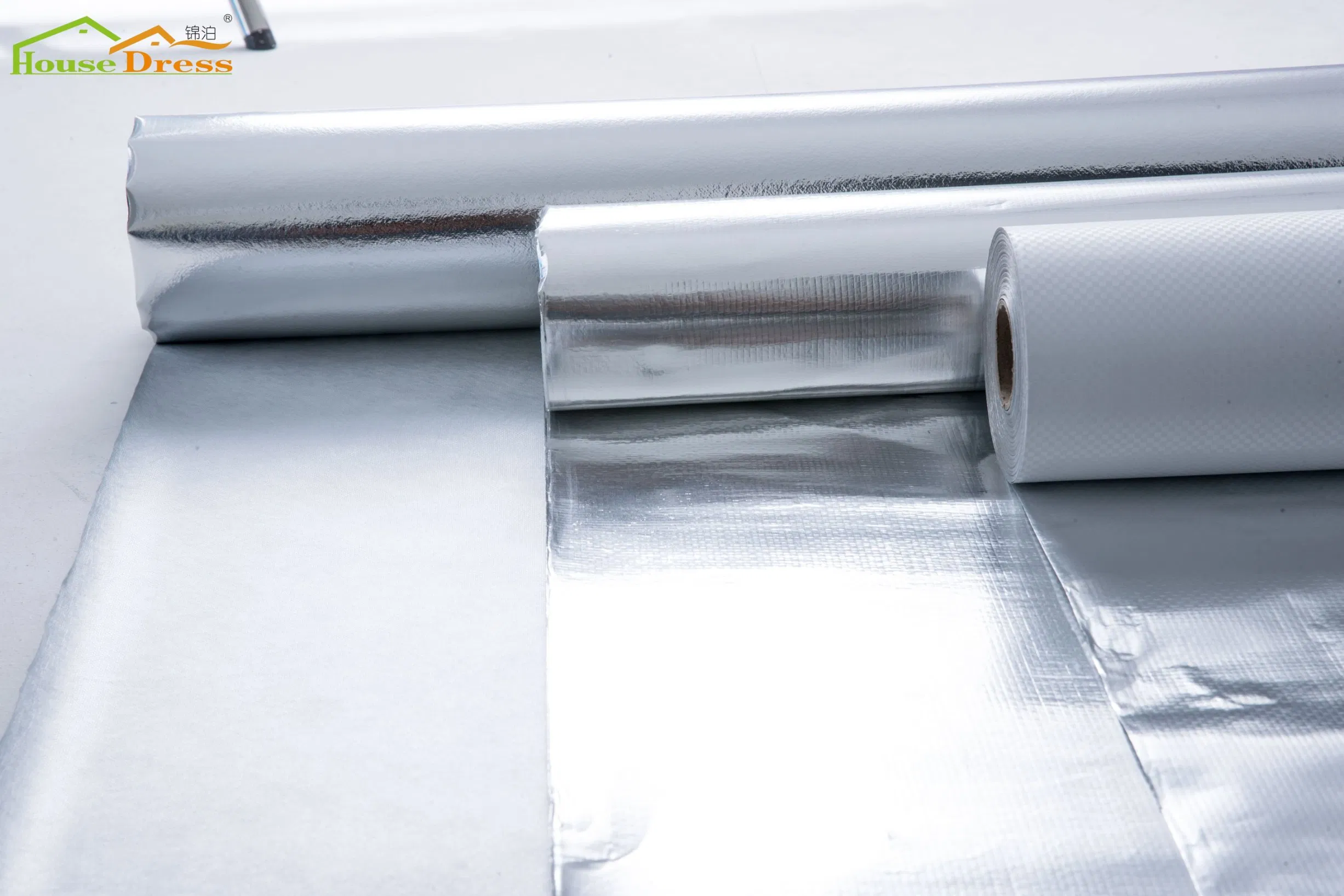 Laminated Insulation Aluminum Foil Backed Woven Cloth Fabric Insulation Roll