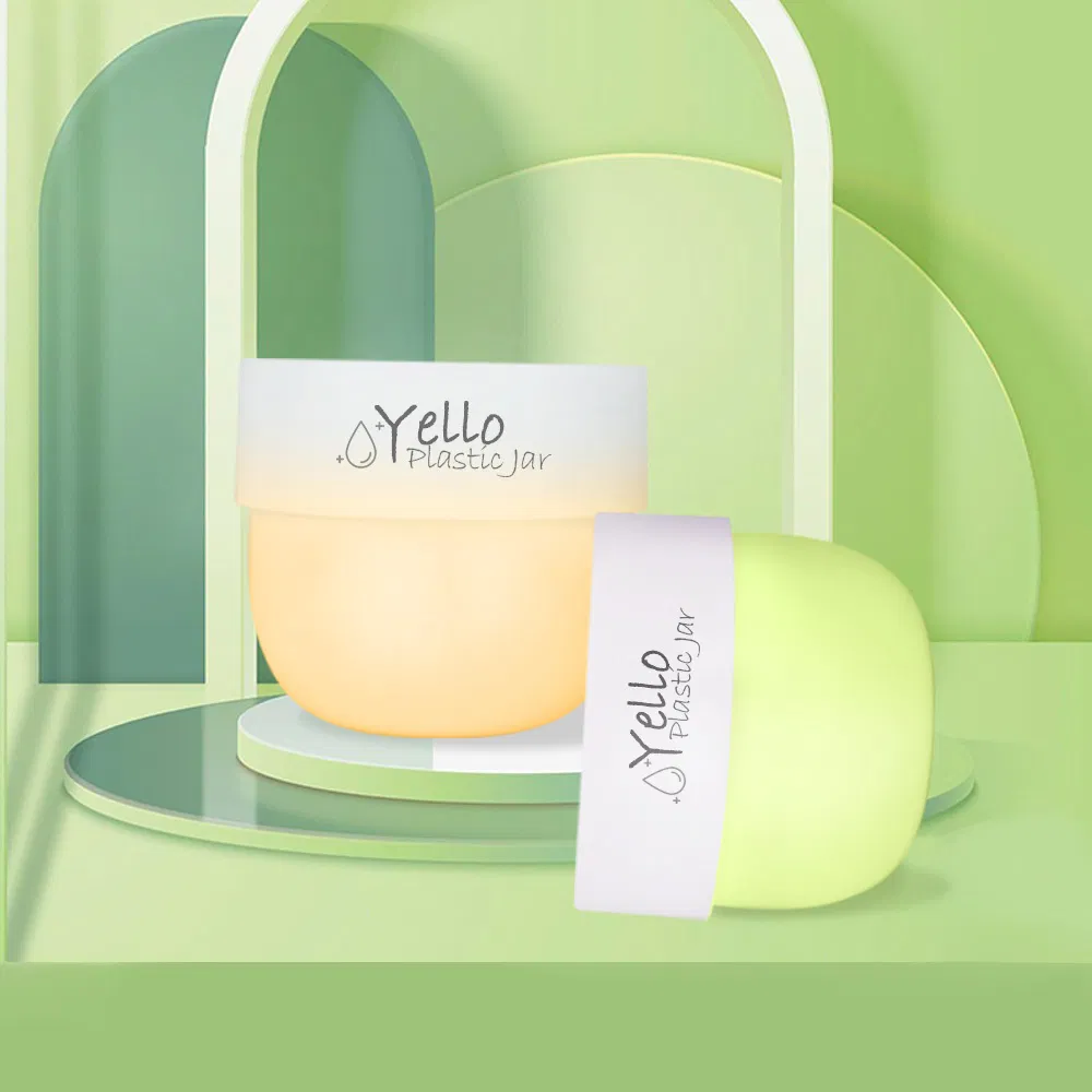 Good-Selling 250ml 300ml Wide-Mouth Plastic Jars for Cosmetic Packaging Body Butter Container Cream Jars