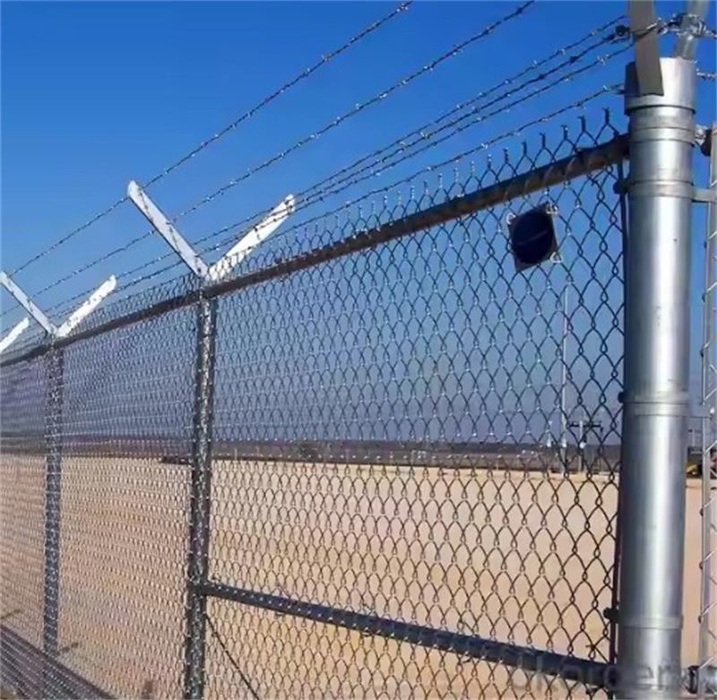 Heavy Duty Chain Link Fence for Industrial Zone Security