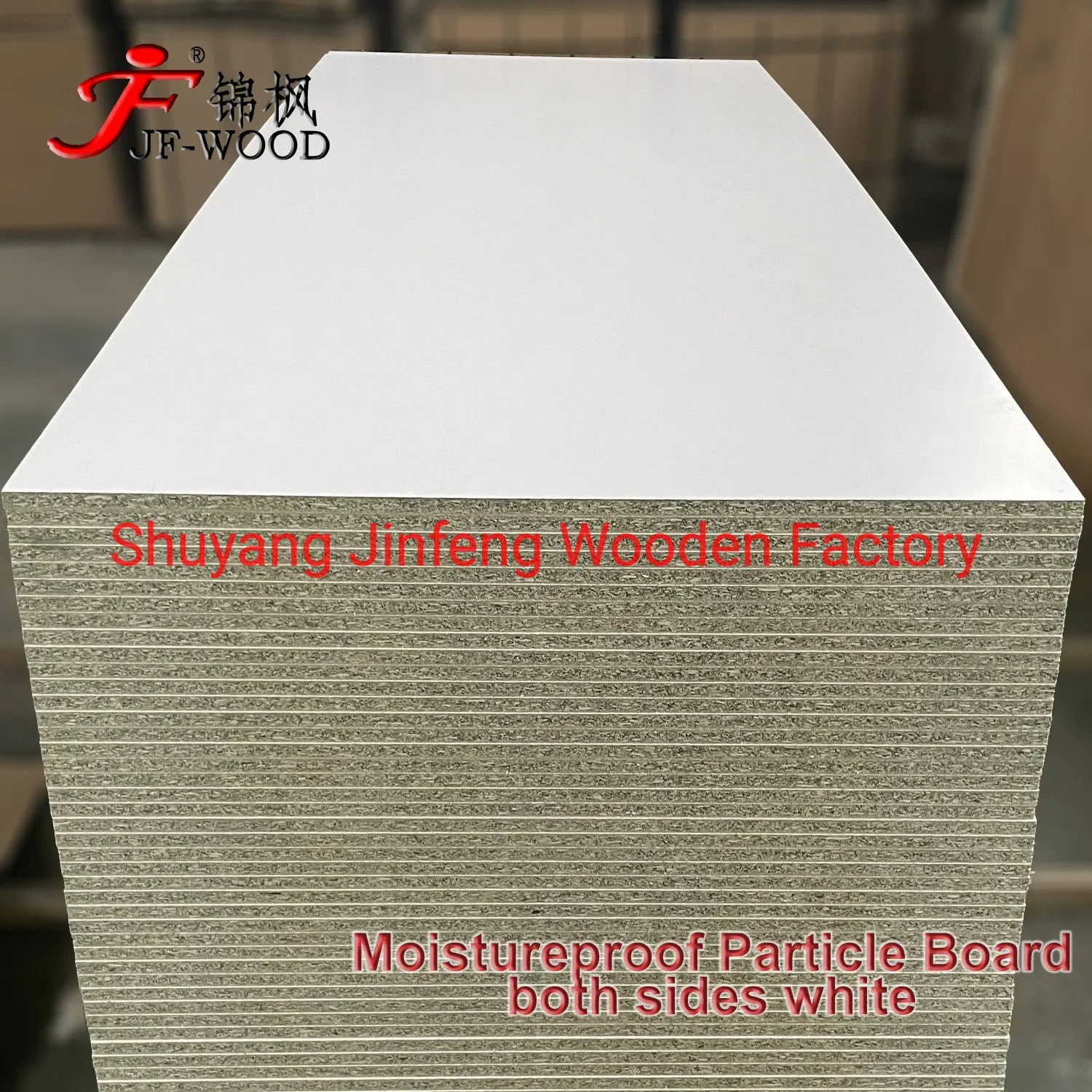 Laminated Particle Board Chipboard 2f Beech Cherry Wood Grain Color Matt Smooth Zoida Ash Print Surface 1220*2440*16mm 18mm 25mm