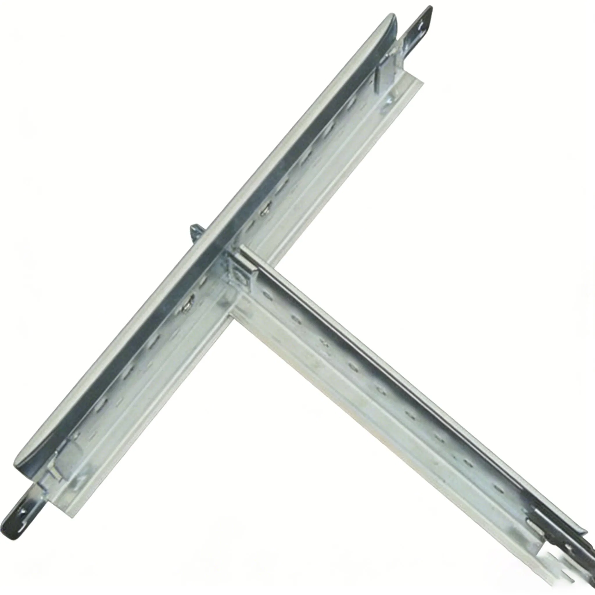 Suspended Galvanized Ceiling T Grid Components, Ceiling Frames Steel Keel 32/38