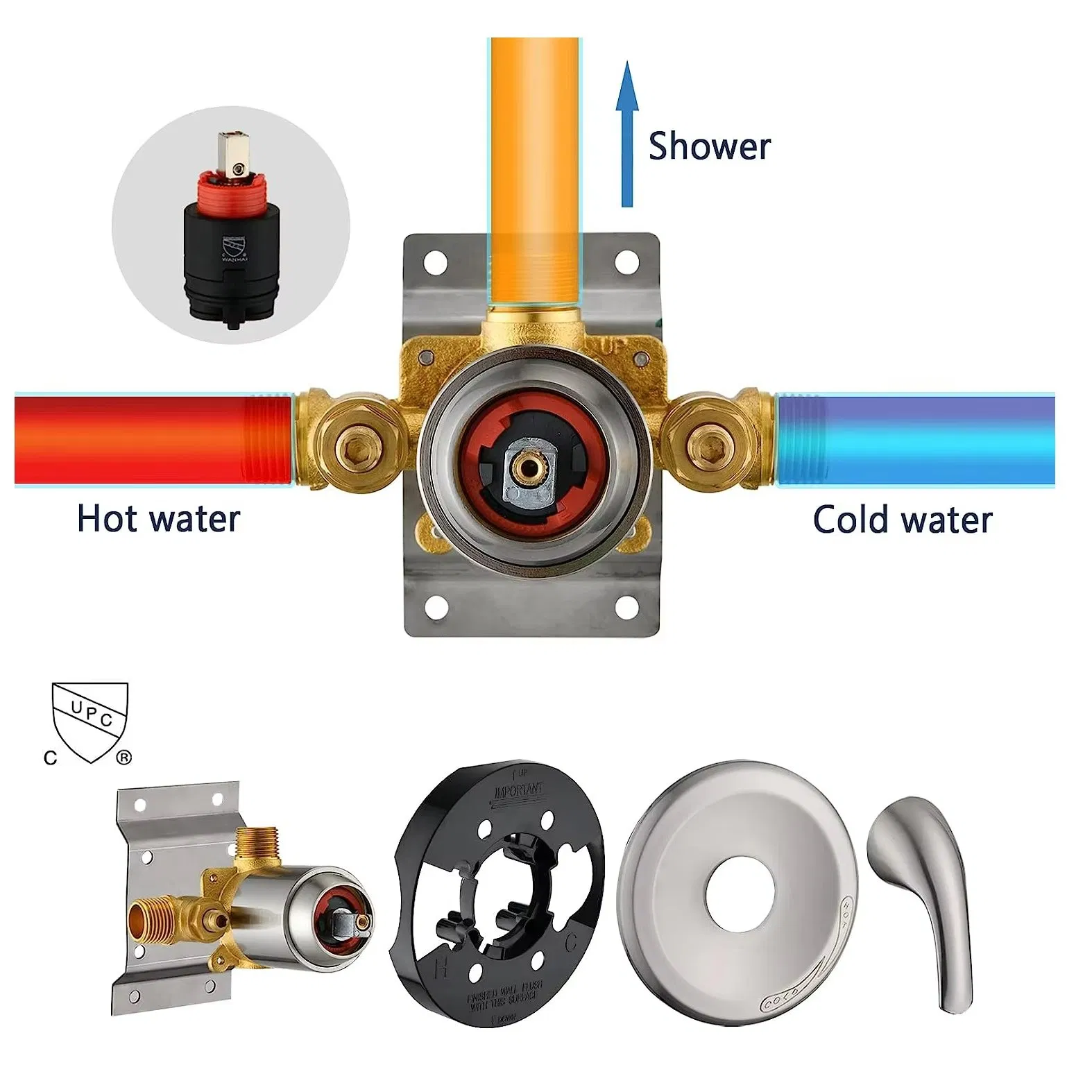 Versatile 2-in-1 Magnetic Shower Head Set for Ultimate Relaxation
