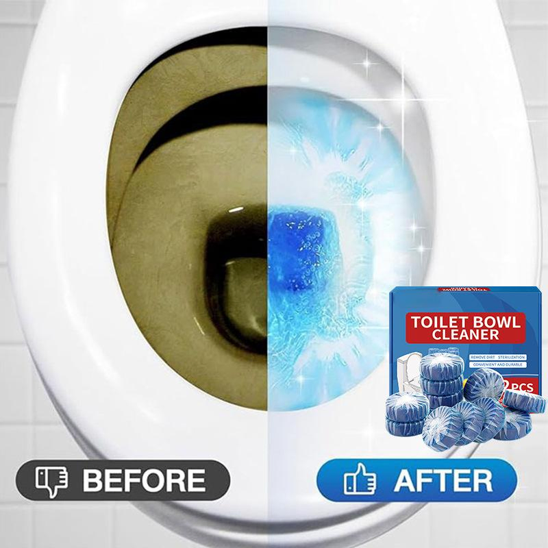 Automatic Toilet Bowl Cleaner Tablets Customized Bathroom Toilet Tank Cleaner