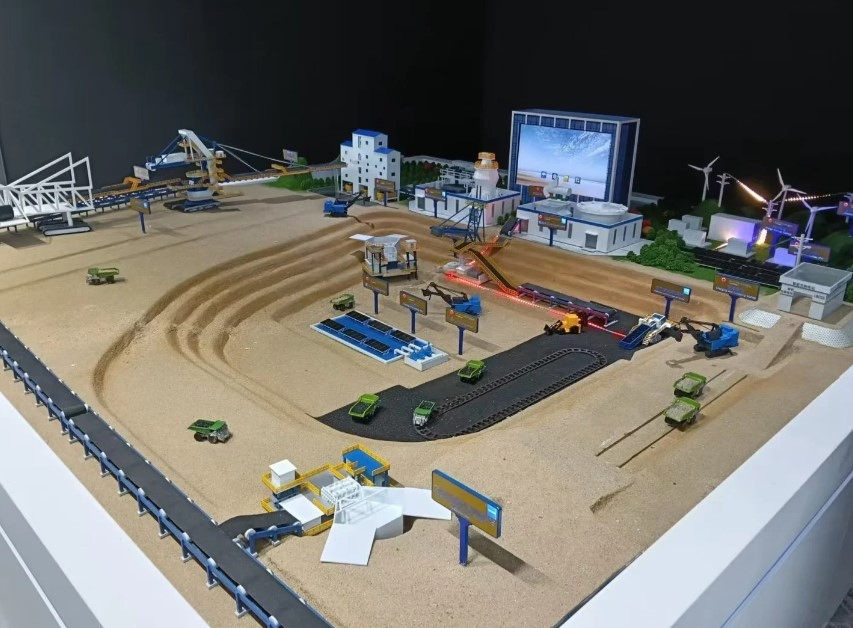 Industrial Building Sand Table Model Making Equipment Planning Model Customizable