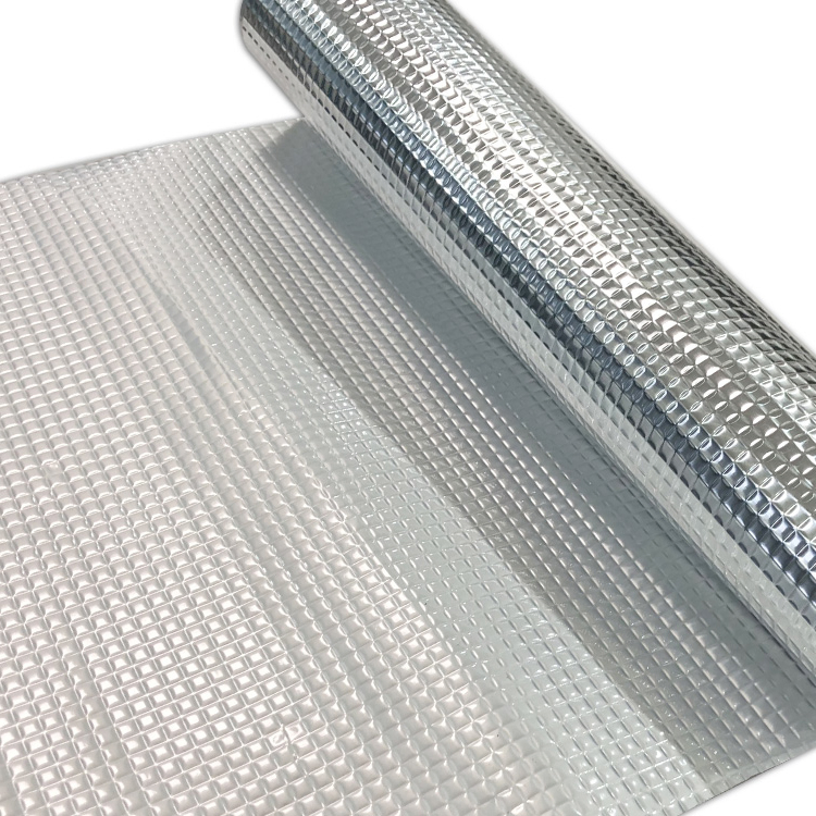 Aluminum Foil Coated Used in The Construction of Roof Wall Insulation, Subway Station, Airport