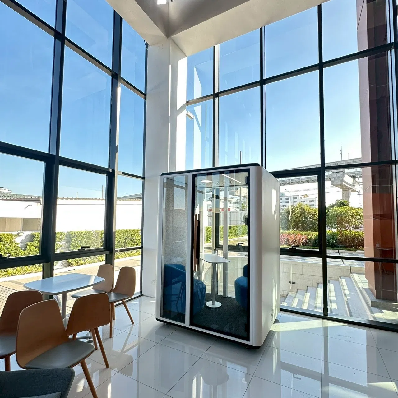 Soundproof Study Room Home Acoustic Pod Reading Nook Meeting Room