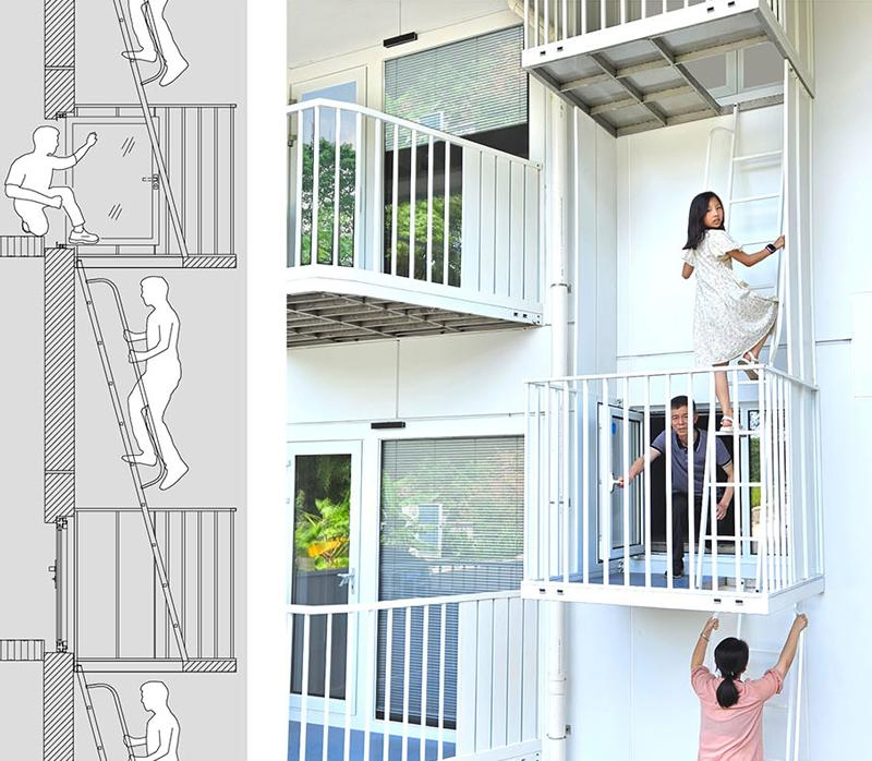 Fast Setup Stainless Steel Building Apartment Medium Small Size Apartment or Studio MID-Rise or High-Rise Tailored Construction Ssb60 Earthquake Proof Resistant