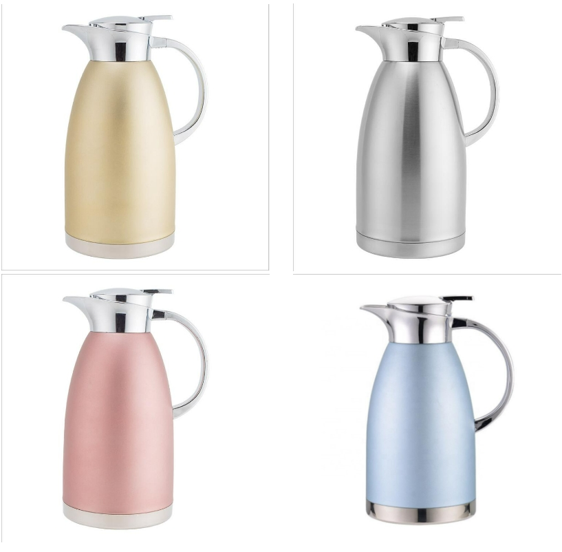 Stainless Steel Kitchenware Coffee Jug Warm Multicolor Business Household Vacuum Flask