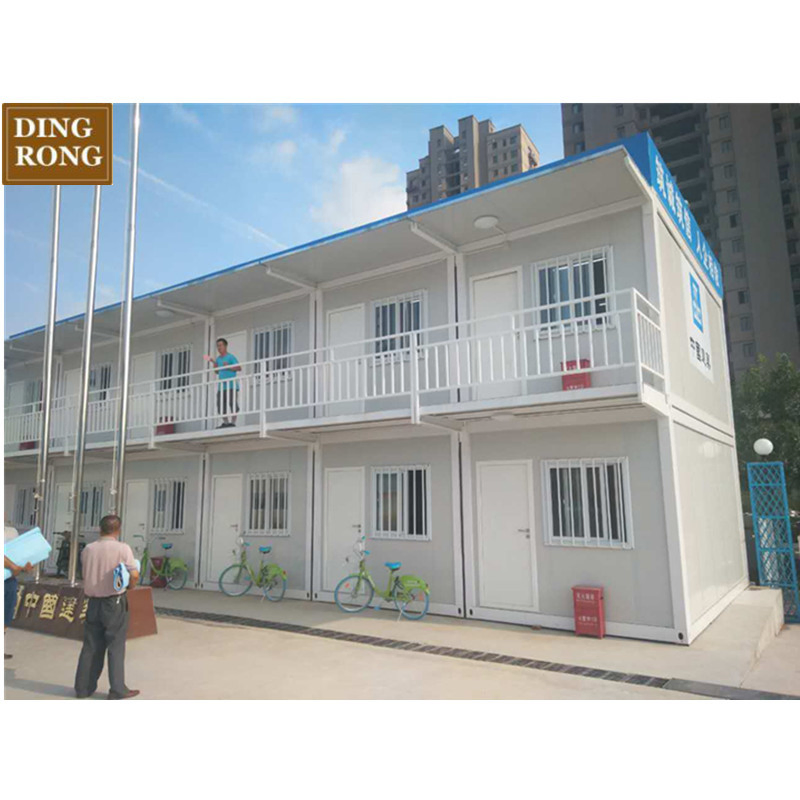 Container Prefab Steel Structure Office/Hotel Prefabricated Apartments Building