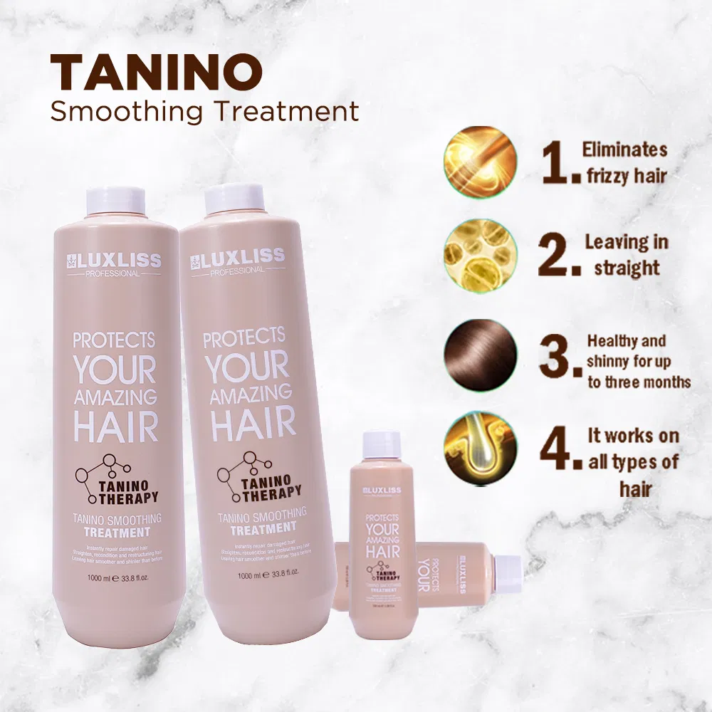 Luxliss Private Label Keratin Smoothing Hair Care Tanino Hair Treatment Cream Products