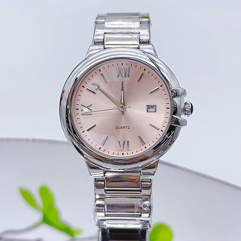 Vintage High Sense Quartz Women's Watch Stainless Steel Band Simple Luxury Lady Watch
