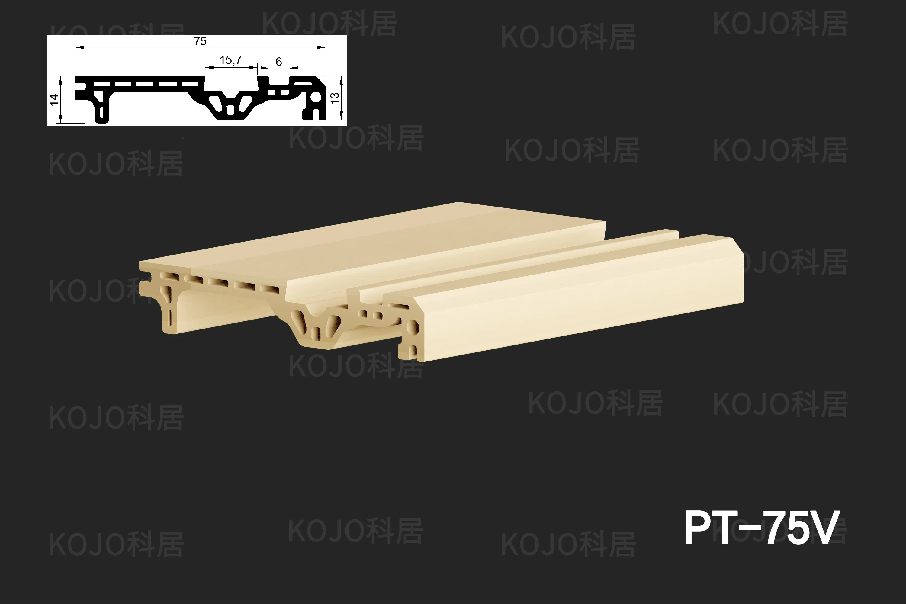 Premium Flame-Retardant WPC Skirting for Ultimate Waterproof Protection