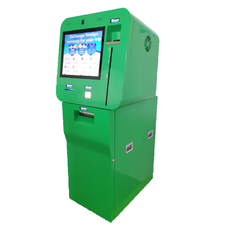 Self Service Buy Sale Virtual Crypto Currency Exchange ATM Kiosk for Airport Entertainment Commercial Street