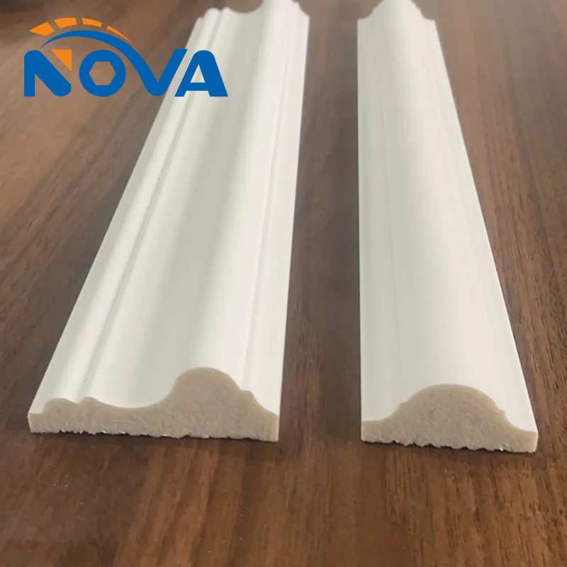 PS Skirting Board for Home Decoration Waterproof Polystyrene Manufacturer House Wall Protector PS PVC Plastic Skirting Board